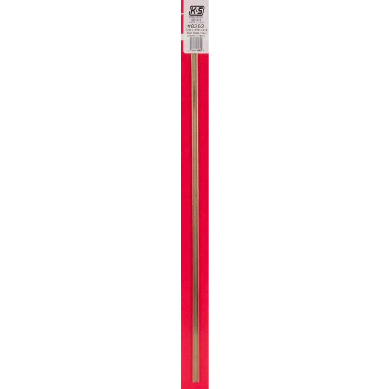 K&S Brass Rectangular Tube - 3/32 x 3/16 KSE8262