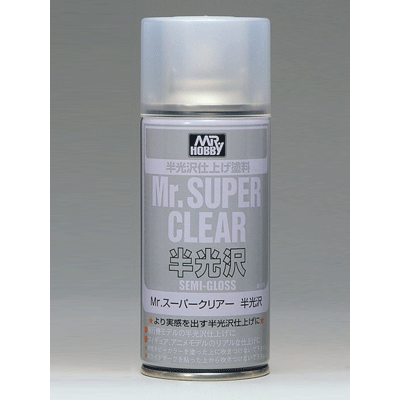 Mr. Super Clear Semi-Gloss Aerosol 170mL