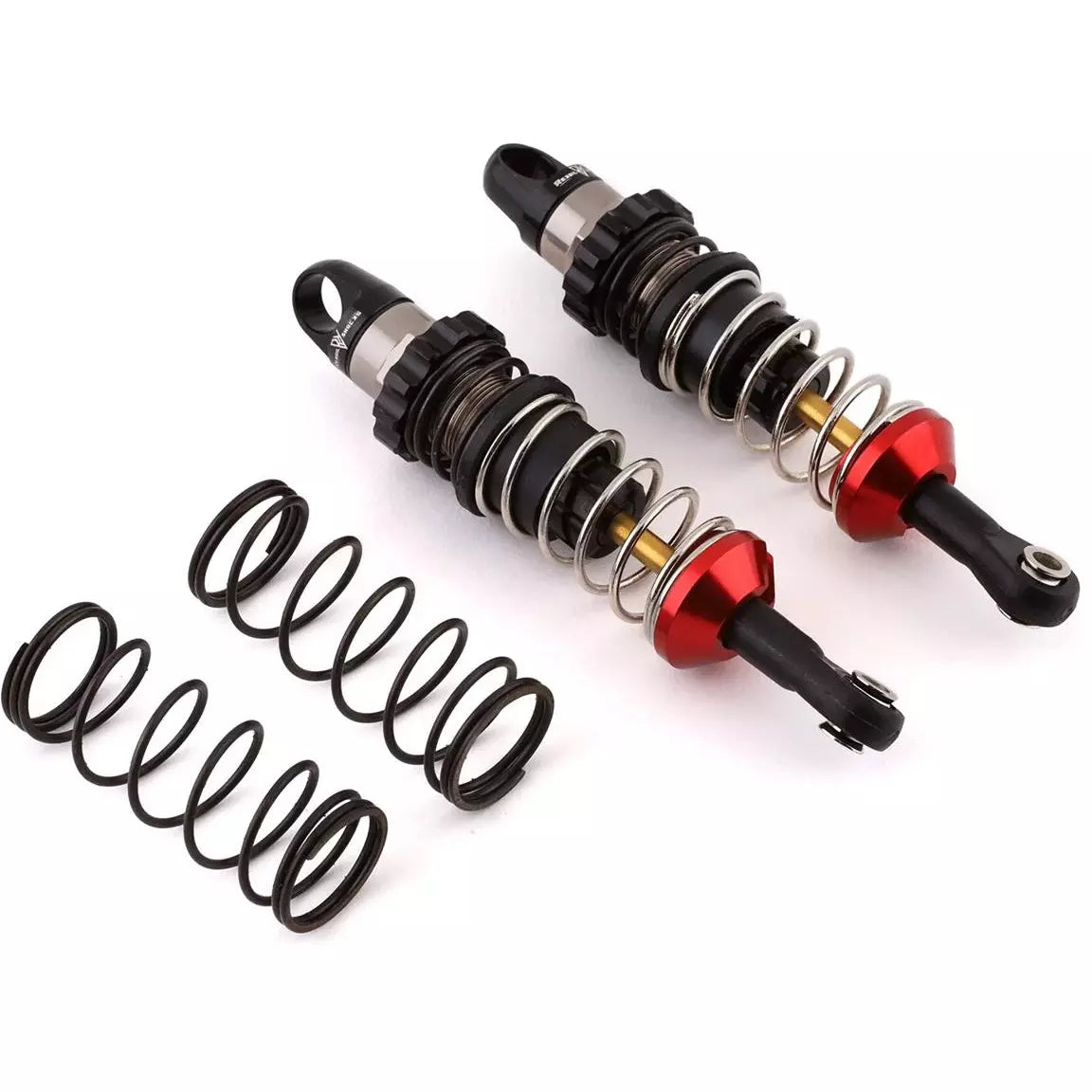 RC REKOIL Scale Crawler Shocks w/Xtender Rod Ends (2): Assorted Sizes
