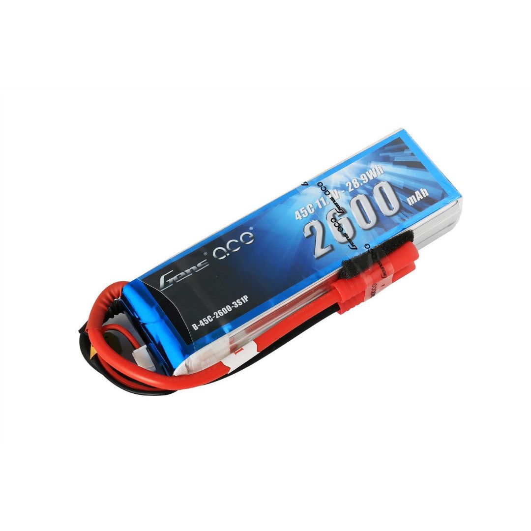 Gens Ace G-Tech Smart 4S LiPo Battery 45C (14.8V/2600mAh) w/T-Style  Connector