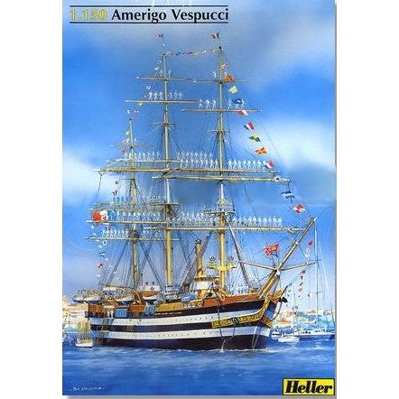 Amerigo Vespucci Sailing Ship 1/150 #80807 by Heller