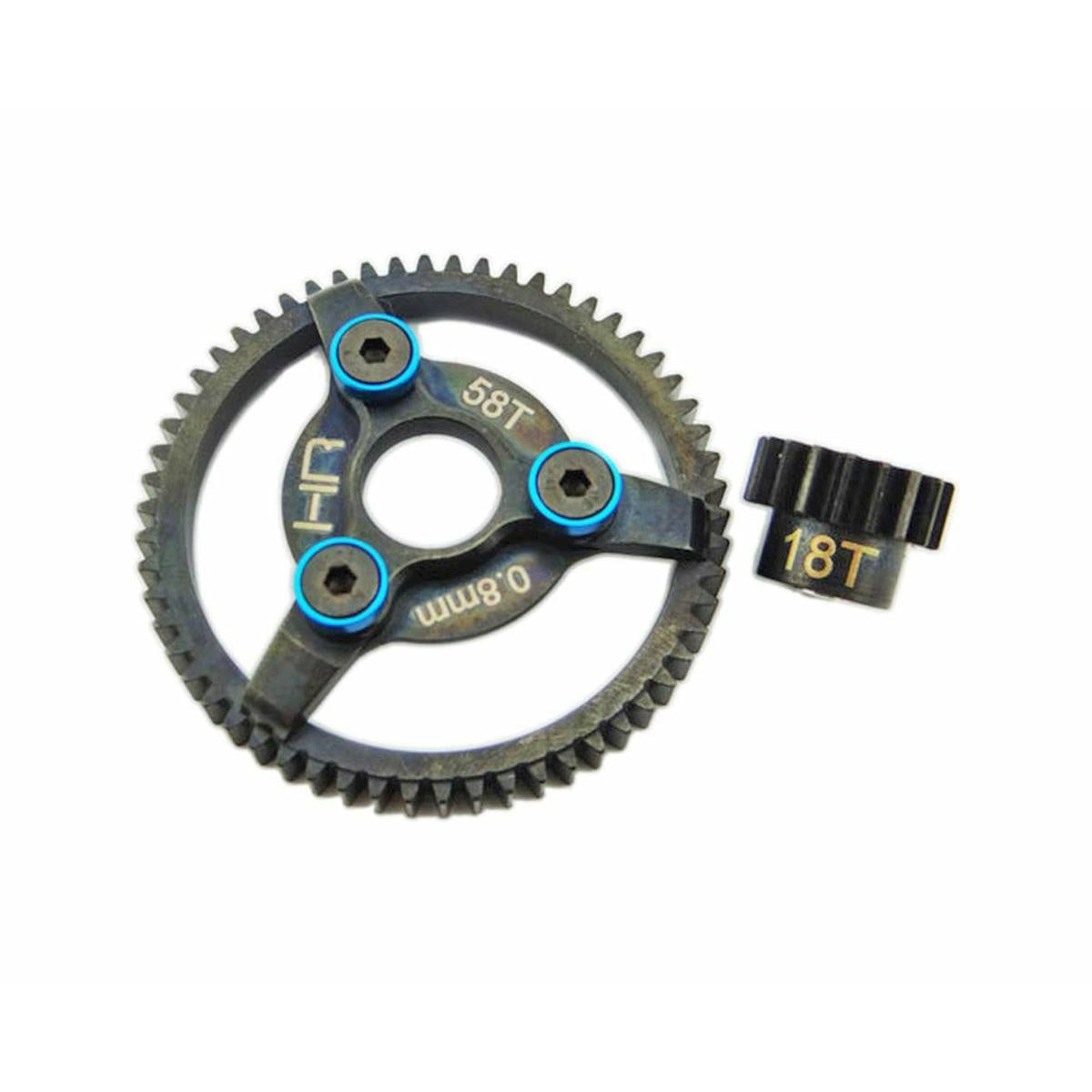 HRASTE258 Brushless 18/58T 32P .8m Steel Gear Kit 3.22