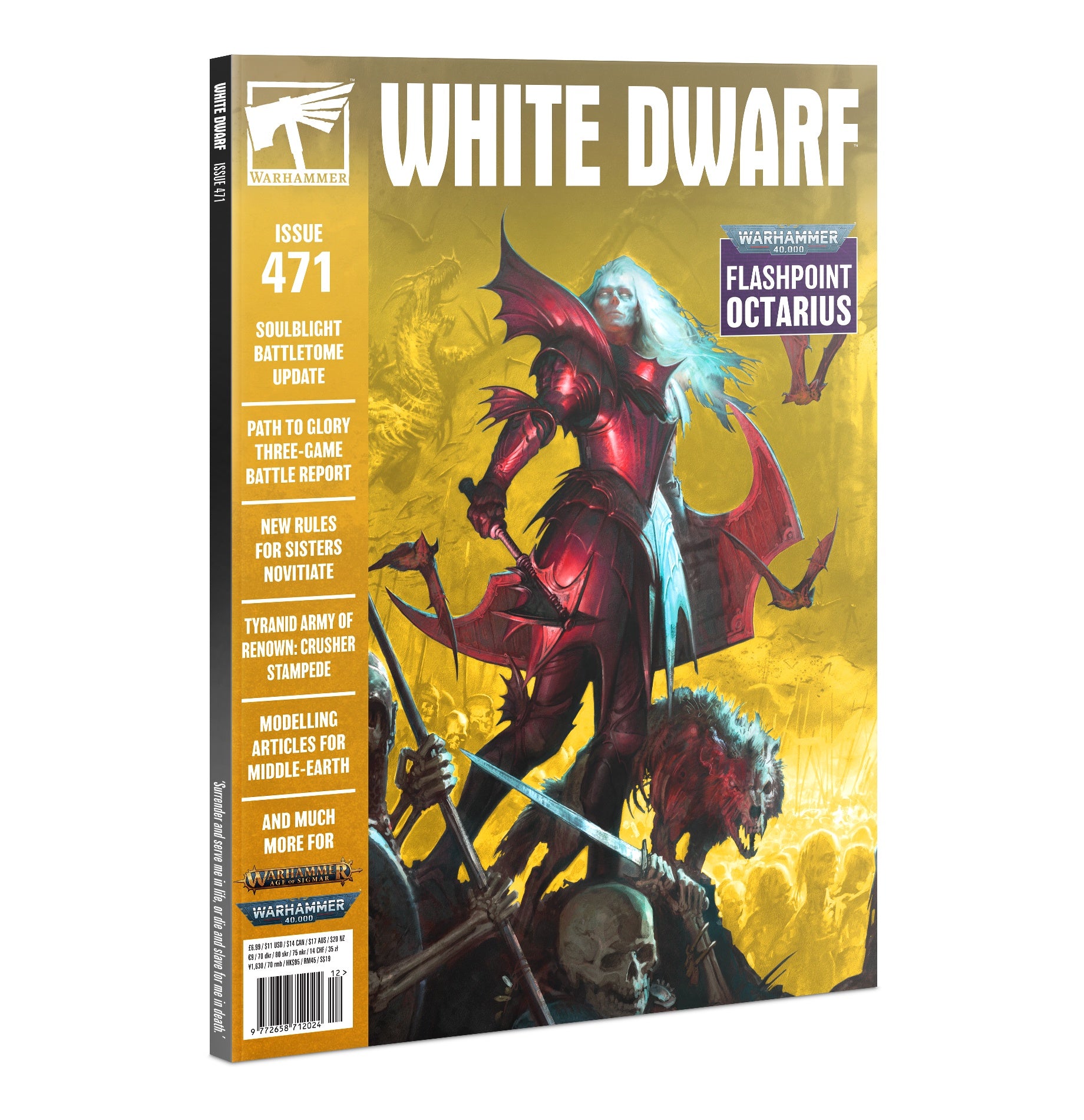 Warhammer Magazine White Dwarf Issue 495 (December 2023)