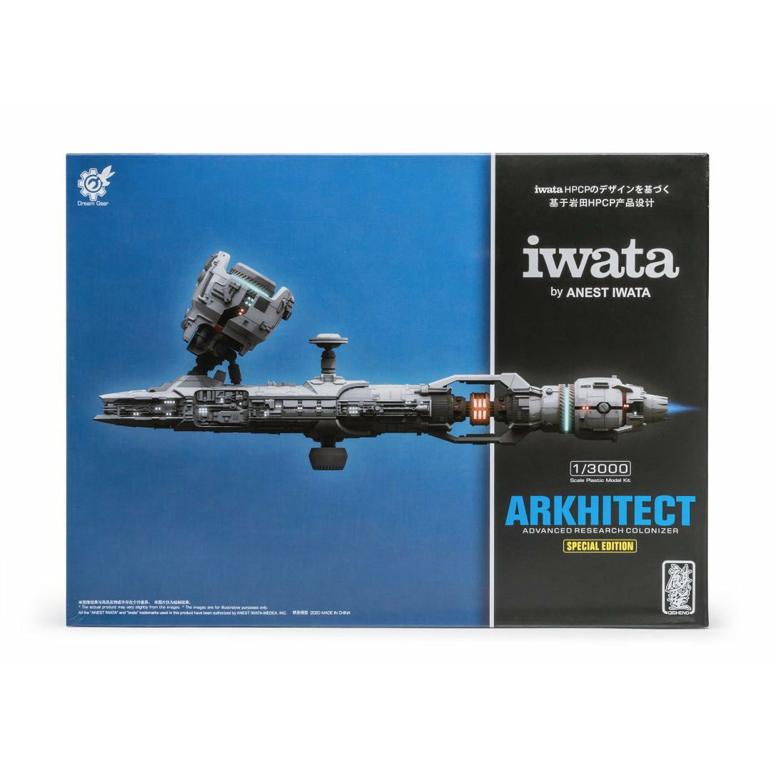 Iwata Arkhitect Advanced Research Colonizer 1/3000 LED Plastic Model Kit by Iwata
