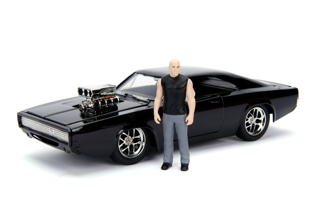 Jada Hollywood Rides Fast & Furious Final Dom's Dodge Charger w/ figure - Build #30698