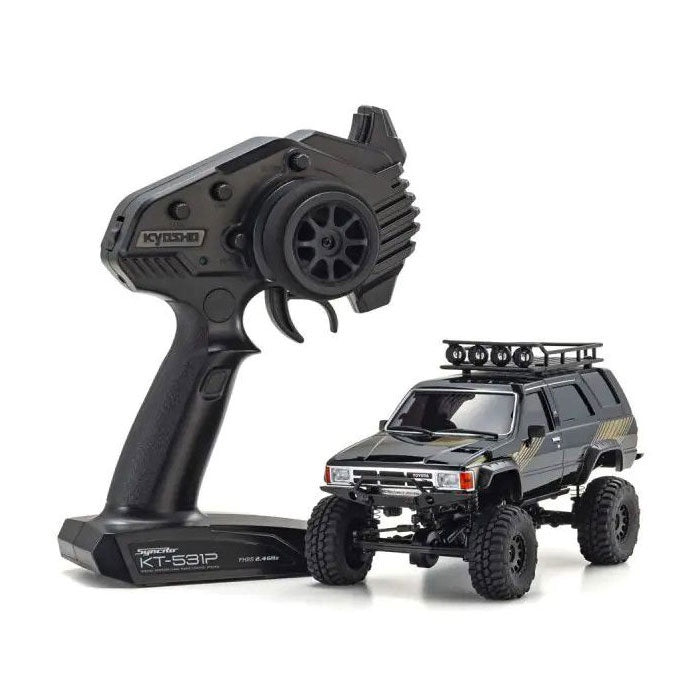 Kyosho MX-01 Mini-Z 1/28 4x4 Readyset w/Toyota 4Runner Body (Black) & 2.4GHz Radio