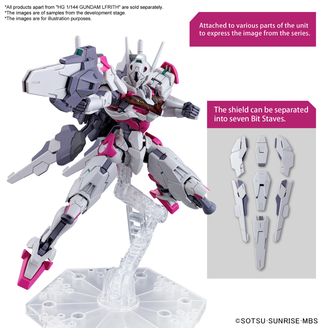 HG 1/144 The Witch From Mercury #01 XGF-02 Gundam Lfrith #5062944 by Bandai