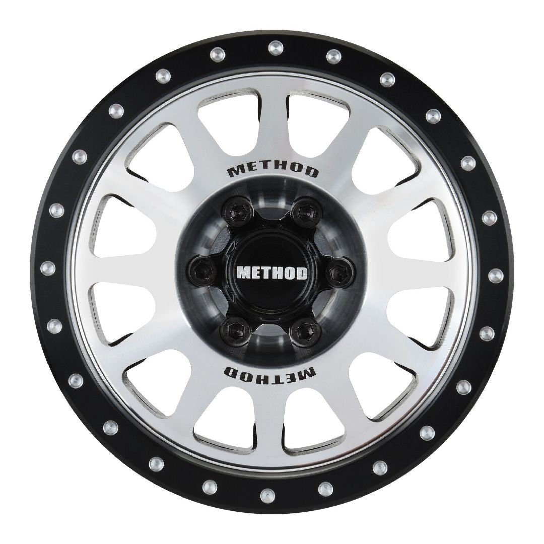 Pro-Line 2.9" Method 305 NV Silver AL+2 Offset Wheel Faces (2) PRO2814-00