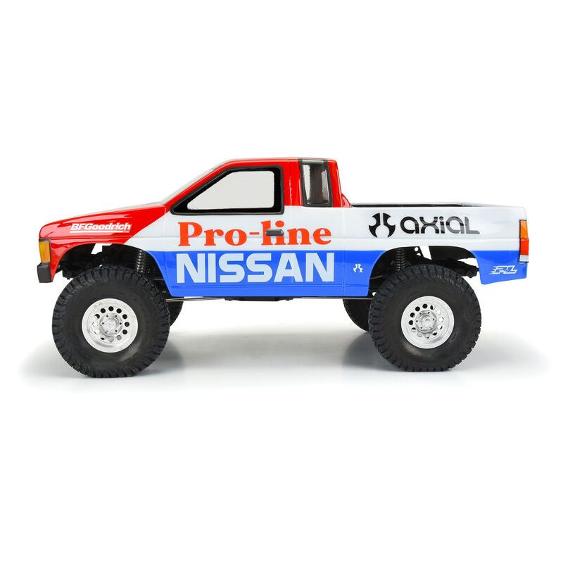 Pro-Line 1987 Nissan "Hardbody" D21 12.3" Rock Crawler Body (Clear) (SCX10-II) - PRO3608-00