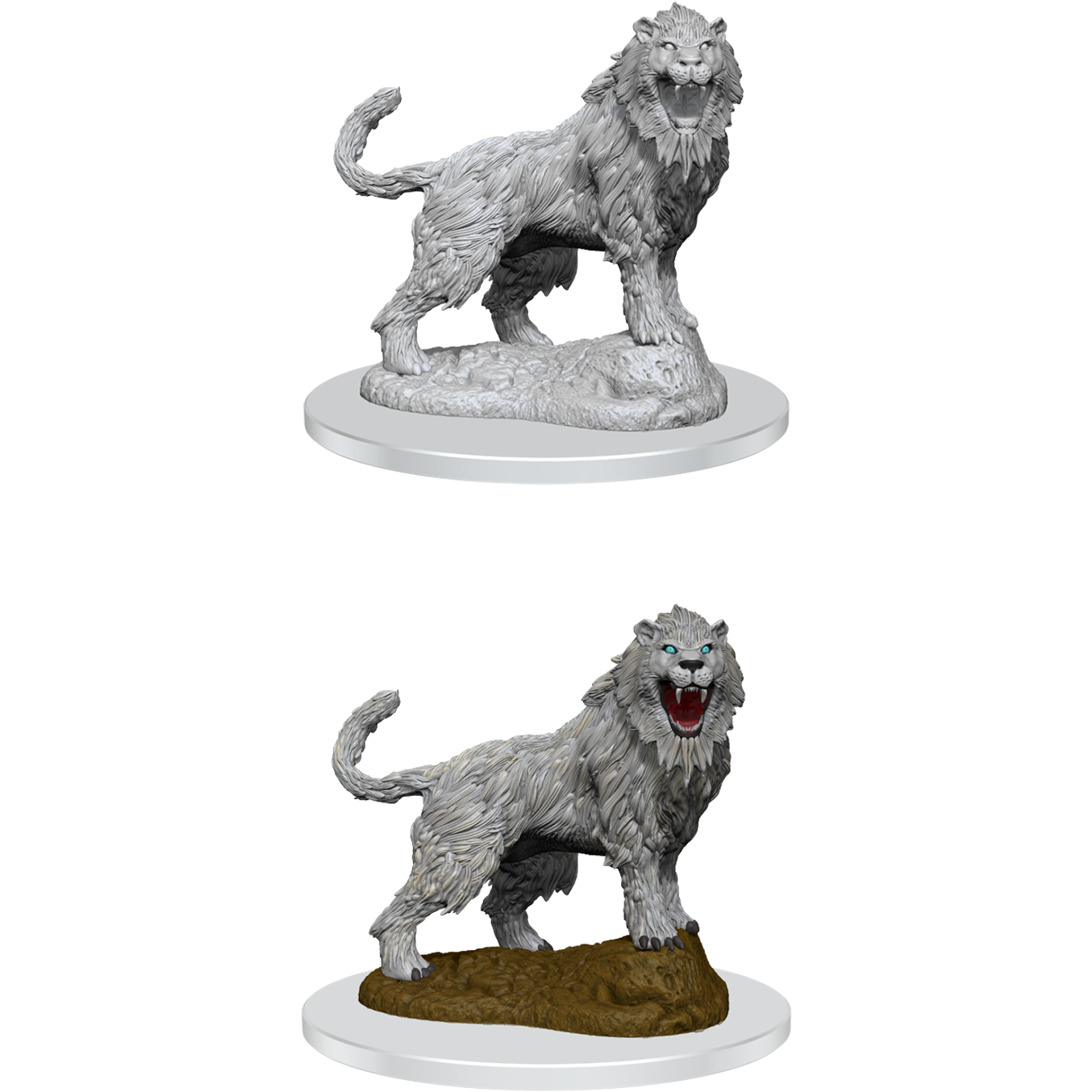 D&D Unpainted Mini - Crag Cat 90429