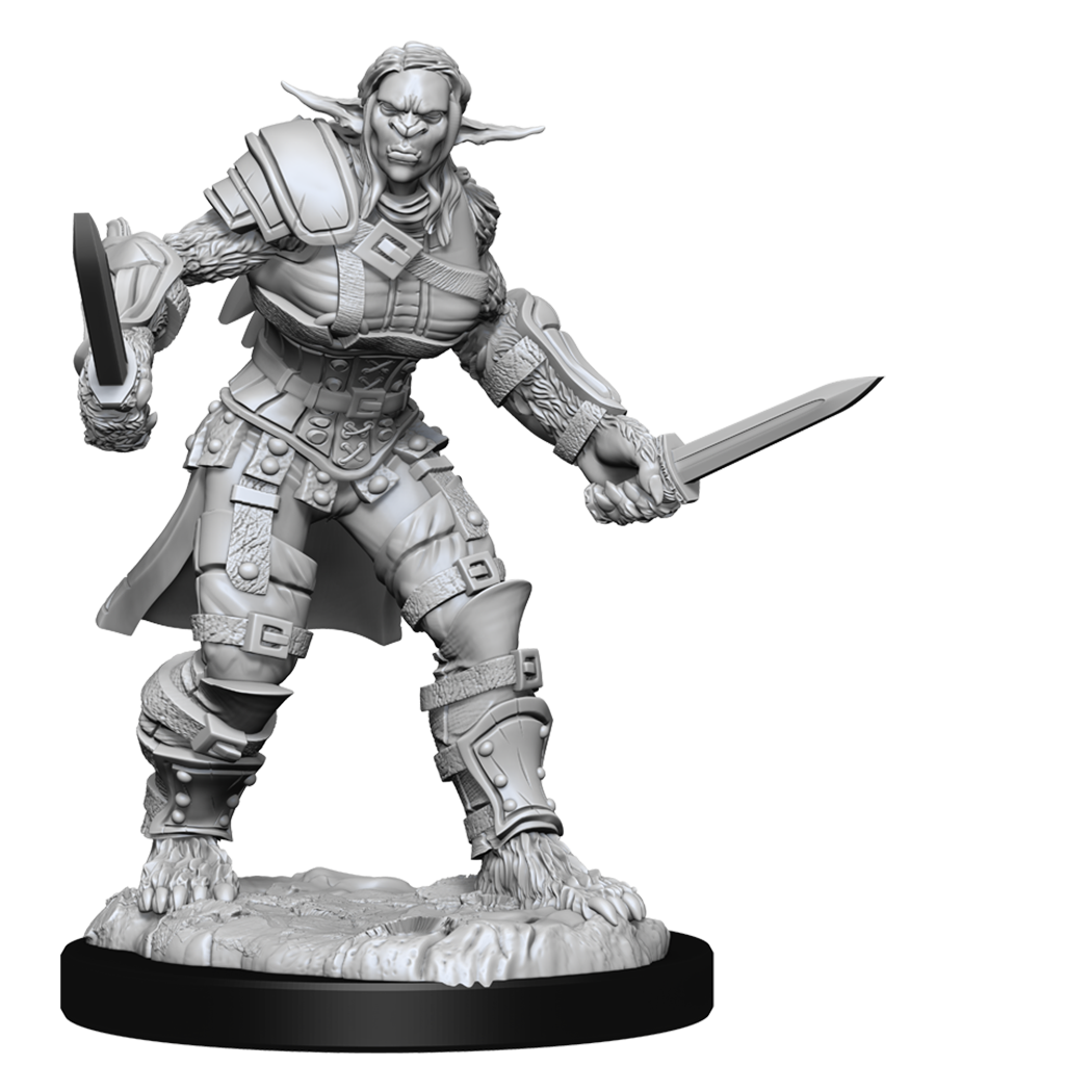 D&D Unpainted Mini - Bugbear Male and Female 90311