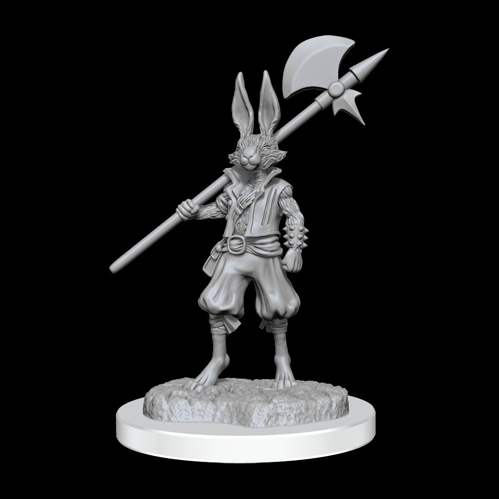 D&D Unpainted Mini - Harengon Brigands 90440