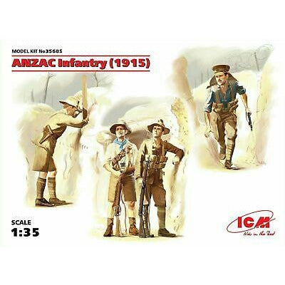 ICM-35685 1/35 ANZAC Infantry (1915)