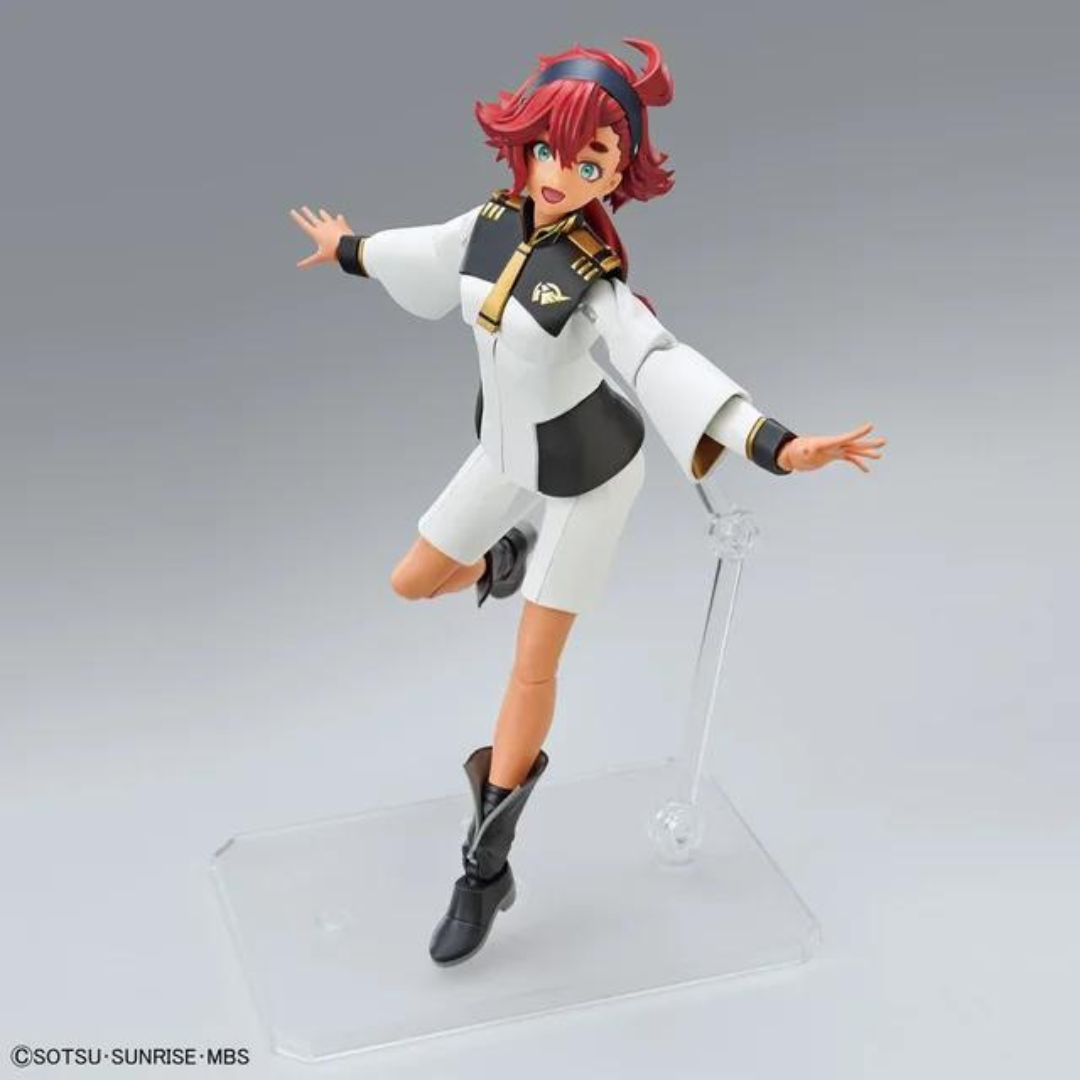 Suletta Mercury - Figure-rise Standard The Witch from Mercury Action Figure Model Kit #5064004 by Bandai