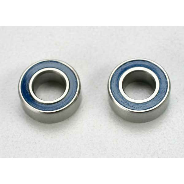 Ball Bearing, Blue Rubber Sealed (5x10x4mm) (2) TRA5115