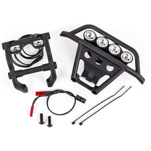 Exterior Detail Part: (1) Traxxas Stampede 4x4 Light Kit w/Front & Rear Bumpers