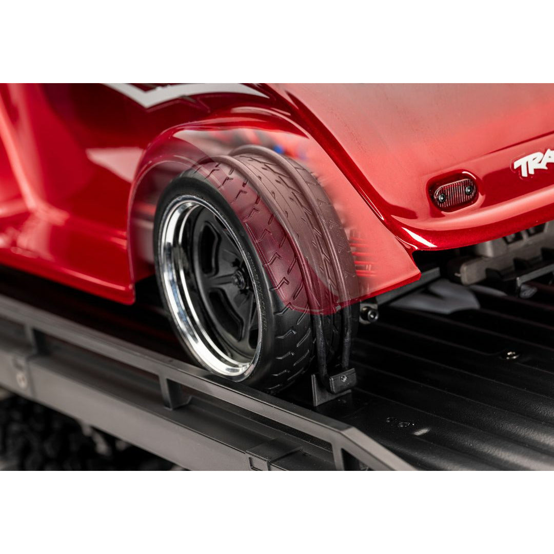 Traxxas TRX-6 Ultimate RC Hauler: 1/10 Scale 6X6 w/ LEDs - Black