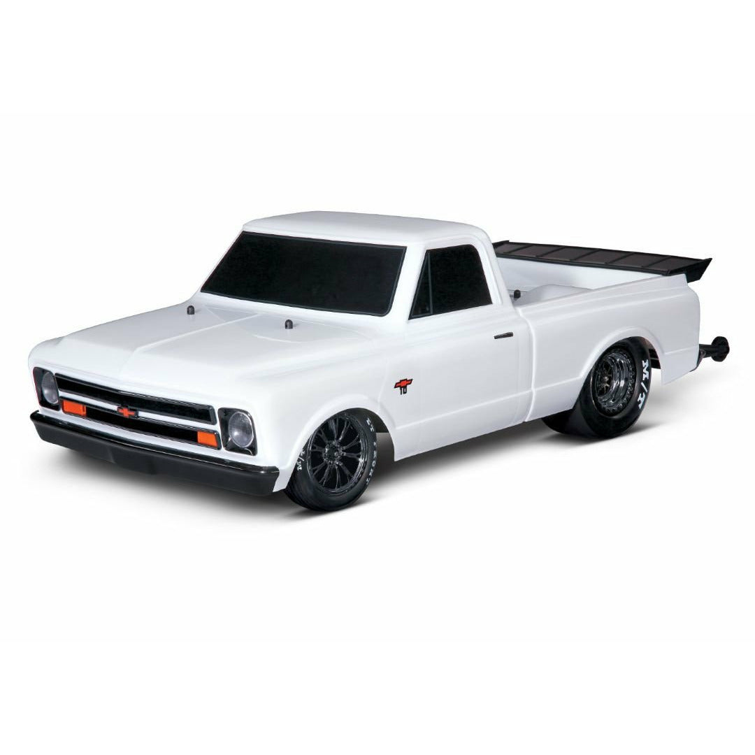 Traxxas 1/10 2WD Drag Truck RTR Drag Slash Chevrolet C10 - Diamond White TRA94076-4WHITE