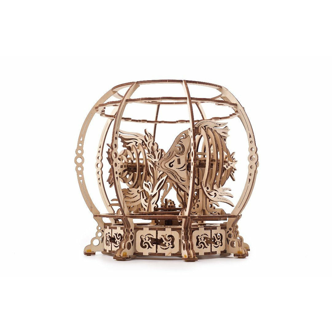 UGears Mechanical Aquarium model kit - 325 Pieces