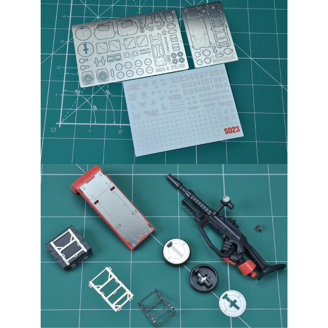 Madworks Photo-Etch Parts for HGUC MS-06S Zaku II #S23