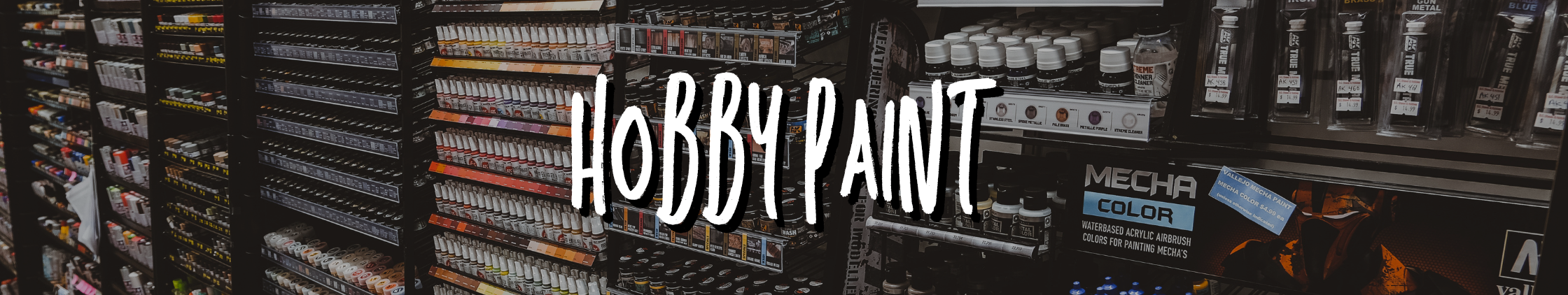 Your one-stop hobby shop for model kit paint based out of Victoria BC. We ship Canada-Wide and carry all the top hobby brands like Tamiya, Mr. Hobby, Vallejo and much more!