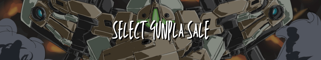 Select Gunpla Sale