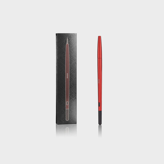 DSPIAE Aluminium Alloy Interchangeable Fine Tip Brush Red