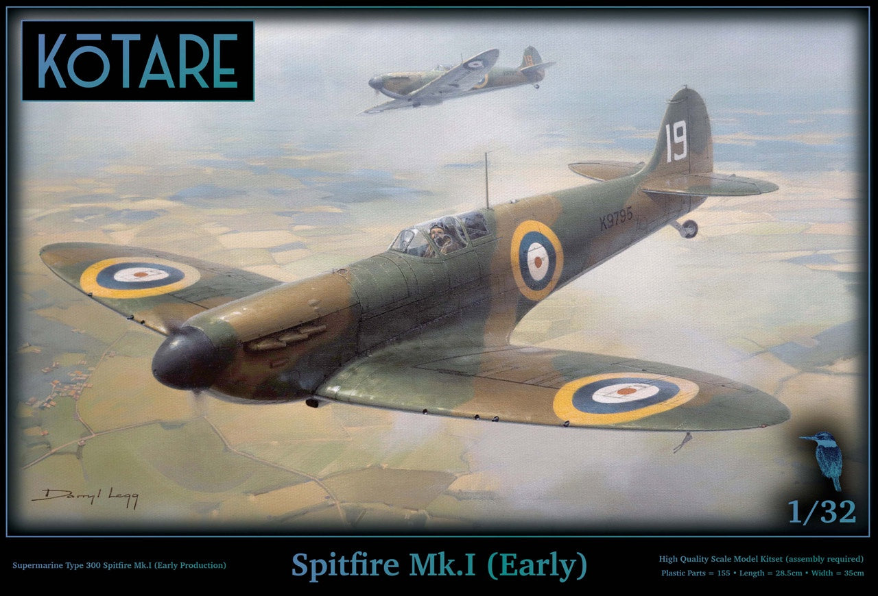 Spitfire Mk.I (Early) 1/32 #K32004 by Kotare