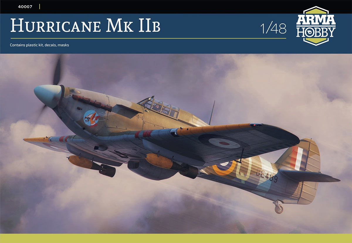Hurricane Mk IIb 1/48 #40007 by Arma Hobby