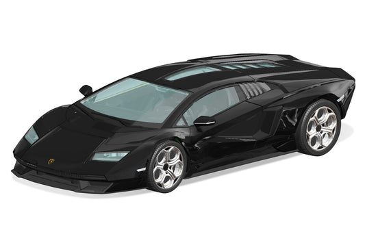 Lamborghini Countach LPI 800-4(BLACK) #19-D 1/32 #06542 by Aoshima
