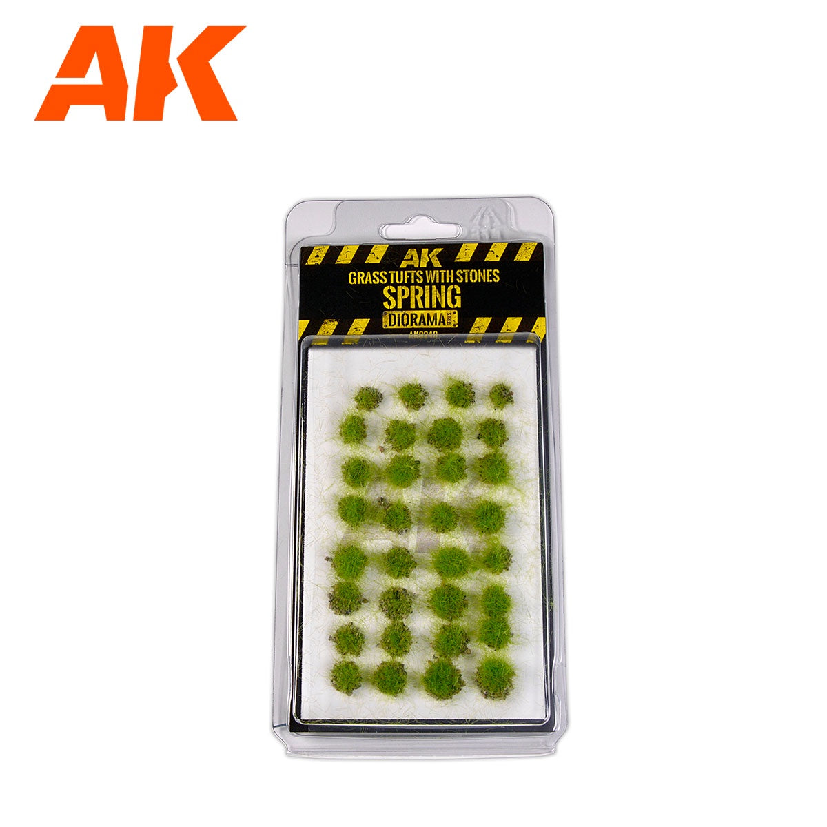 AK Interactive Grass With Stones Spring Tuffs AK-8248