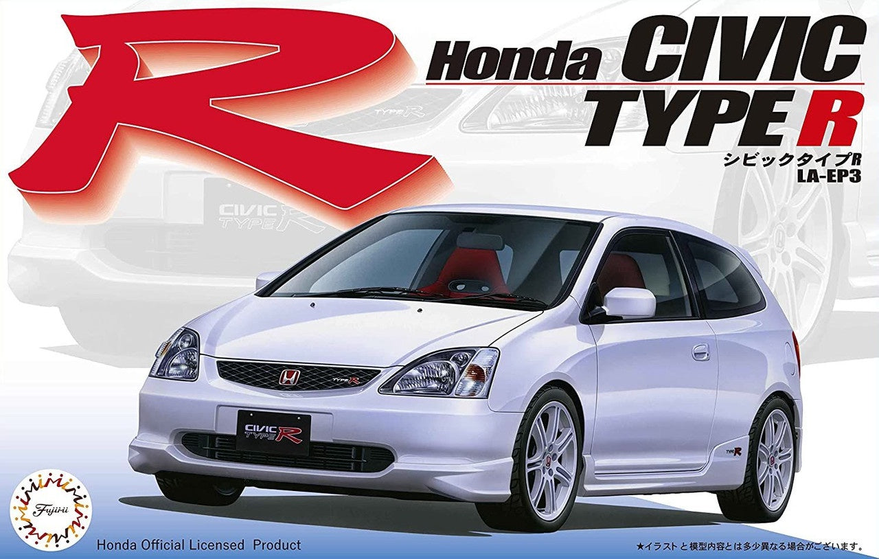 Honda Civic Rype R 2001 1/24 Model Car Kit #046860 by Fujimi