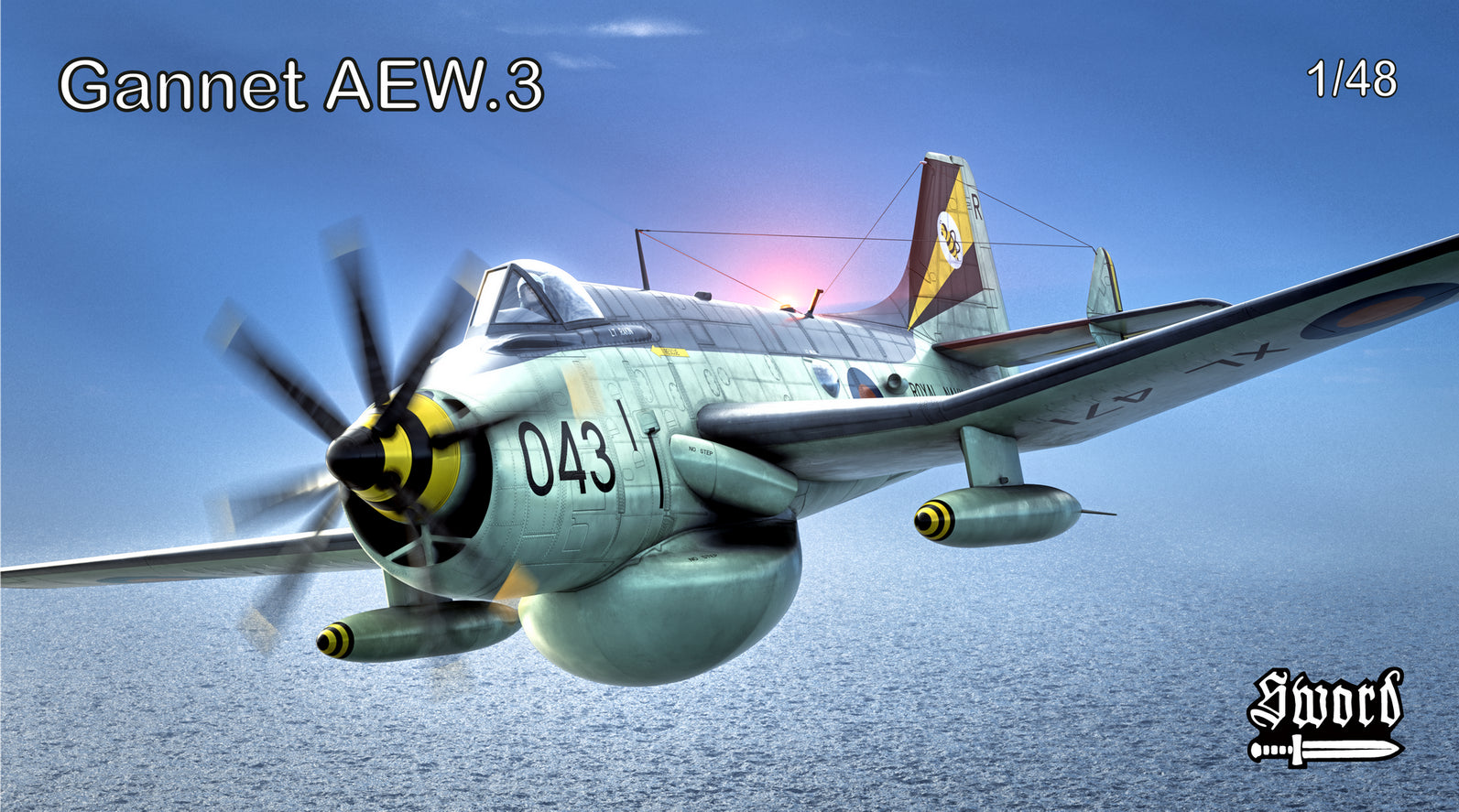 Gannet AEW.3 1/48 #SW48014 by Sword