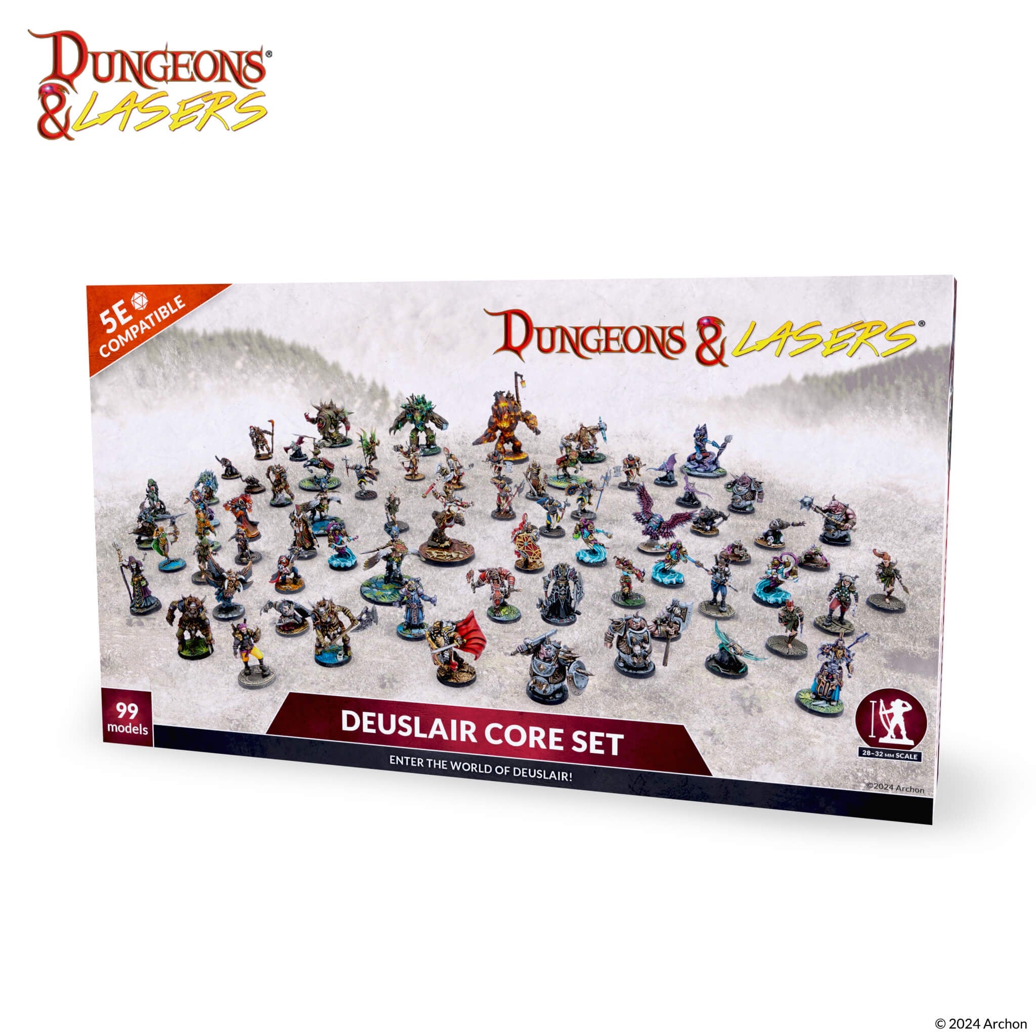 Archon Studio Dungeons and Lasers: Deuslair: Core Set (D&L: Miniatures)