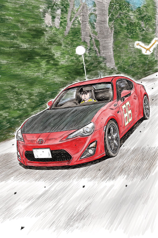 Katagiri Kanata Zn6 Toyota86 Comics Vol.9 The Peninsula Manazuru Ver. MF GHOST #3 1/24 #06783 by Aoshima