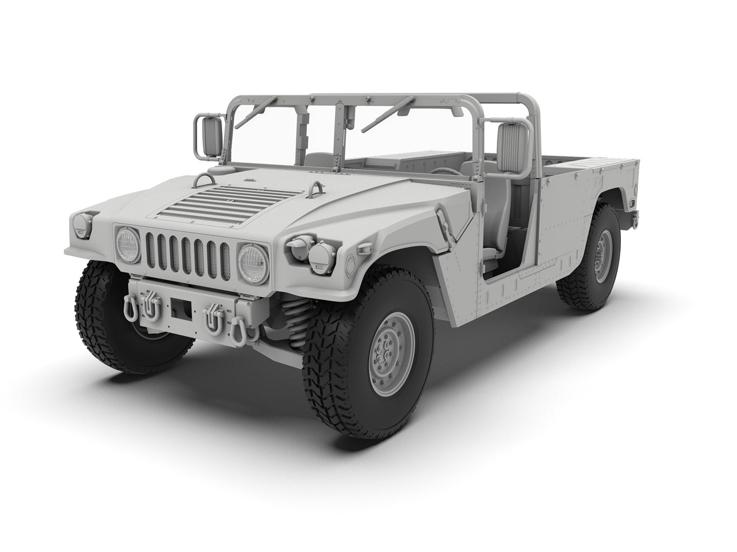 Humvee M1097A2 1/35 #35435 by ICM