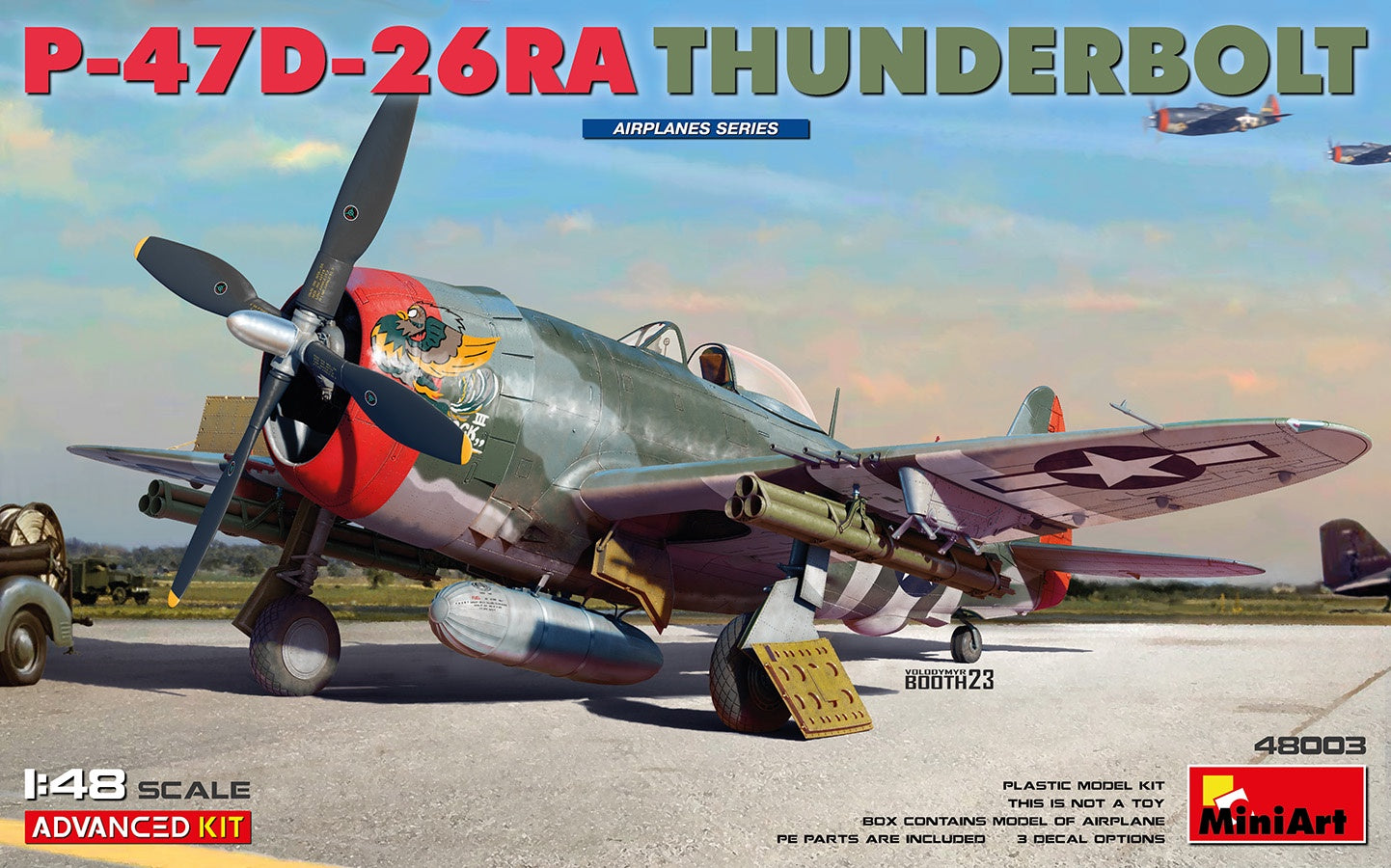 P-47D-26RA Thunderbolt. Advanced Kit 1/48 #48003 by MiniArt
