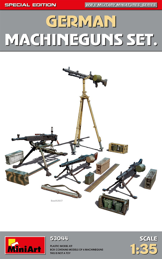 German Machine Guns Set. Special Edition 1/35 #53004 by MiniArt