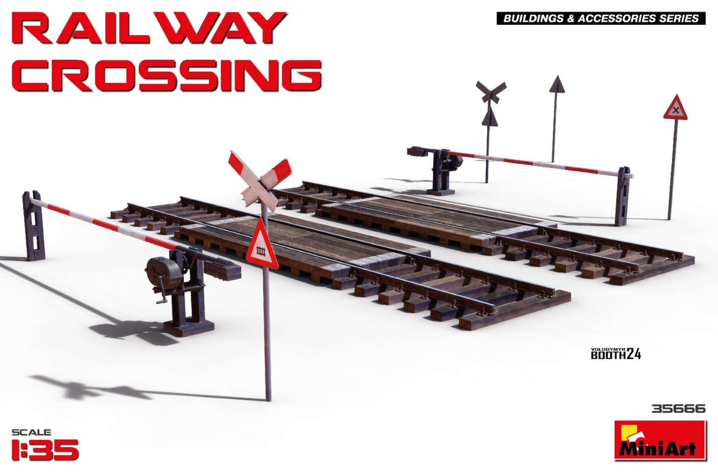 Railway Crossing 1/35 #35666 by MiniArt