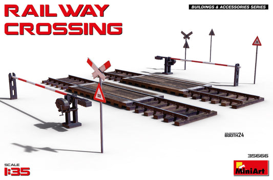 Railway Crossing 1/35 #35666 by MiniArt