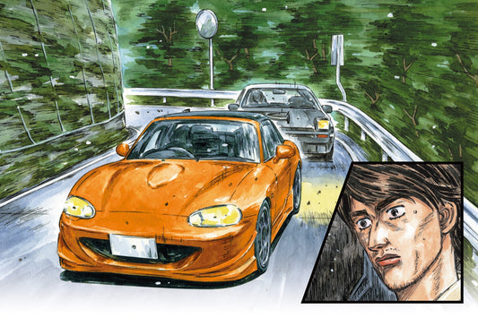 Omiya Satoshi NB8C Roadster 1/24 Model Car Kit #06418 by Aoshima