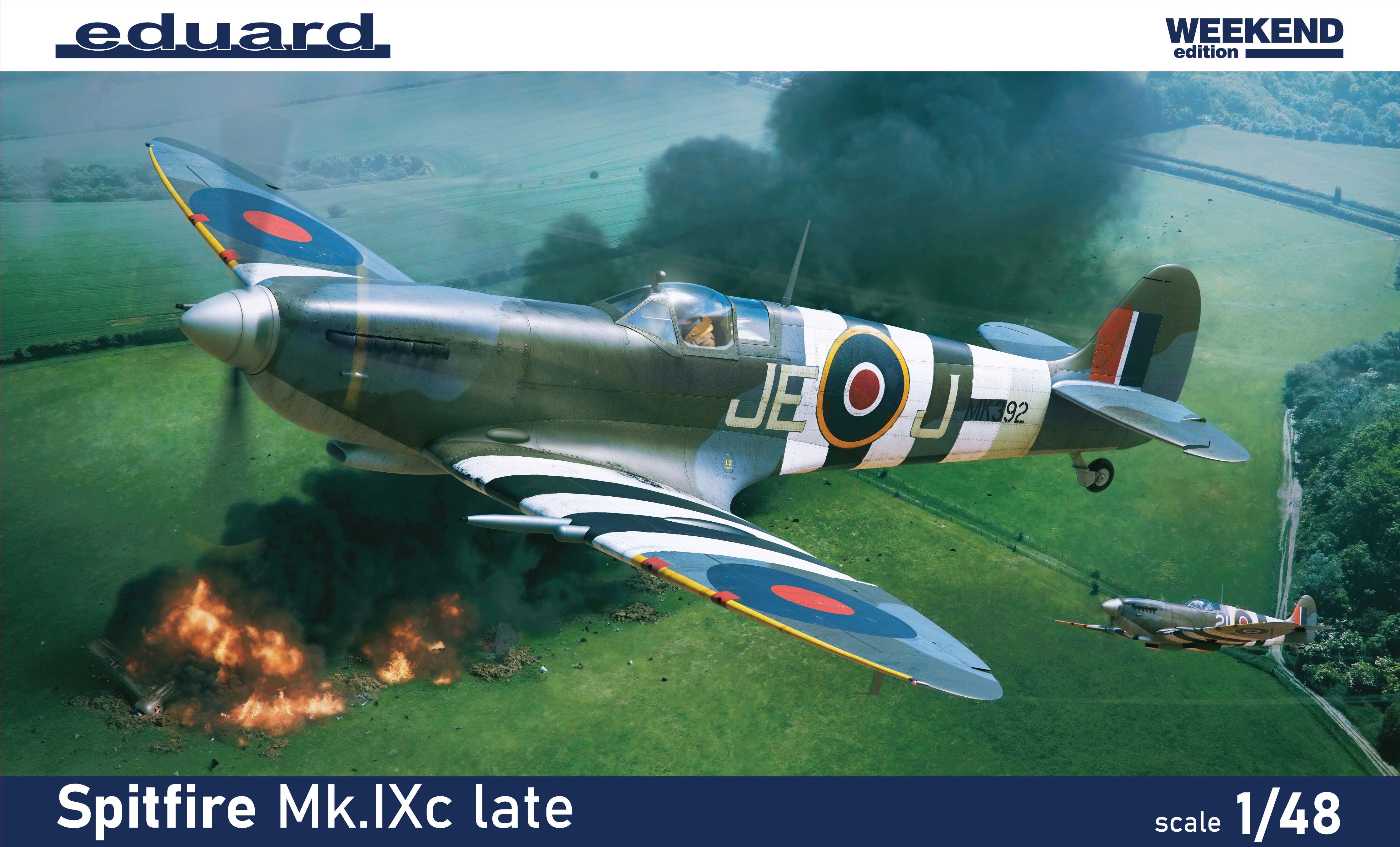 Spitfire Mk.IXc late Weekend Edition 1/48 #84199 by Eduard