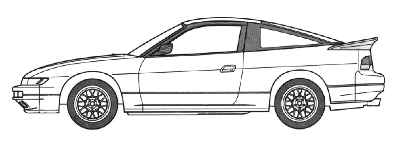 Sileighty (S13 + RS13 Middle) 1/24 #047737 by Fujimi