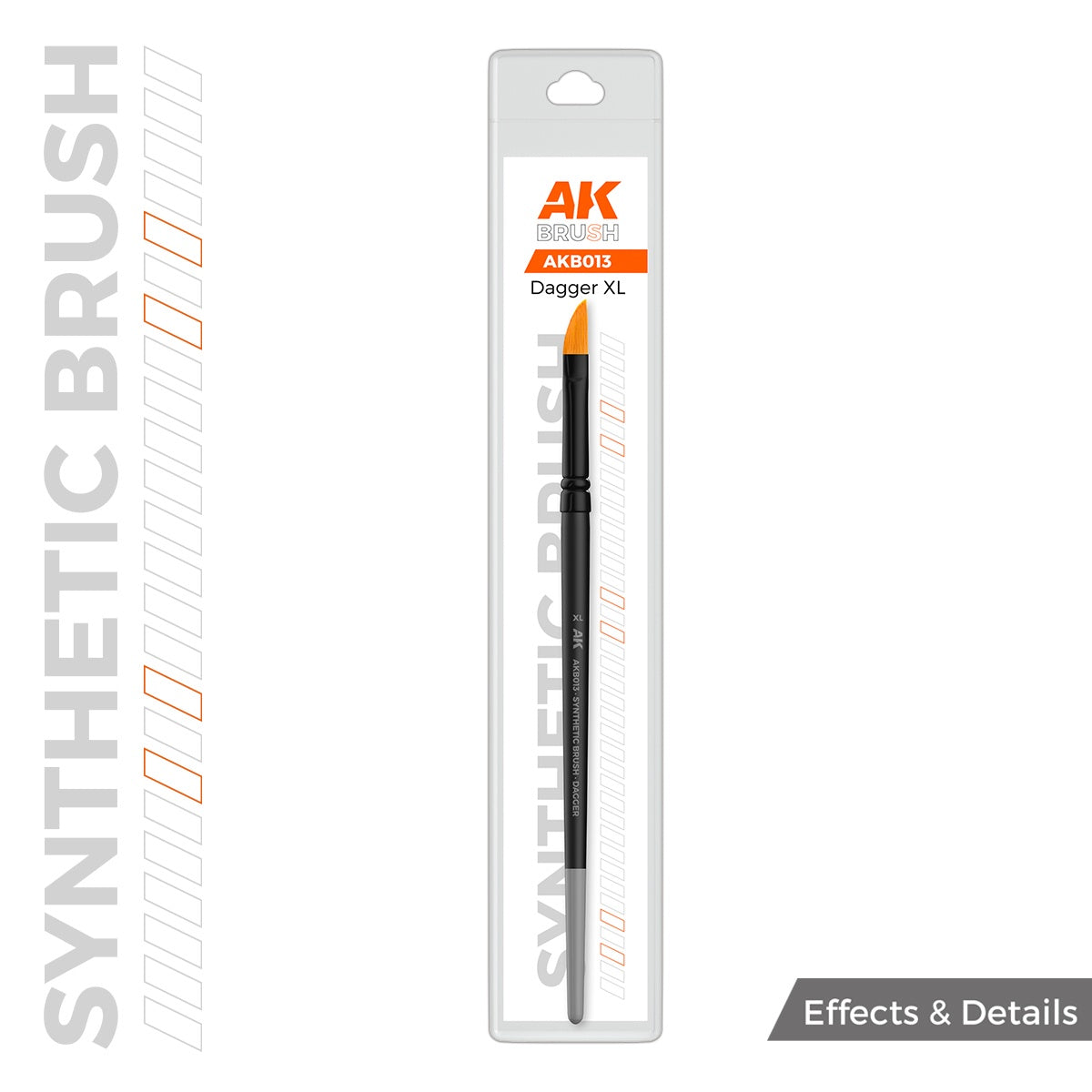 AK Interactive Synthetic Brush Dagger XL - AK-B013