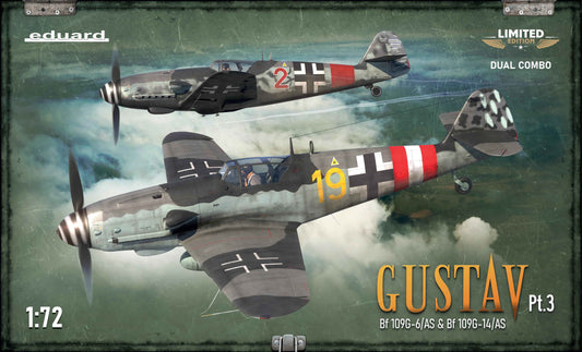 Gustav Pt. 3 Dual Combo Limited Edition 1/72 #2150 by Eduard