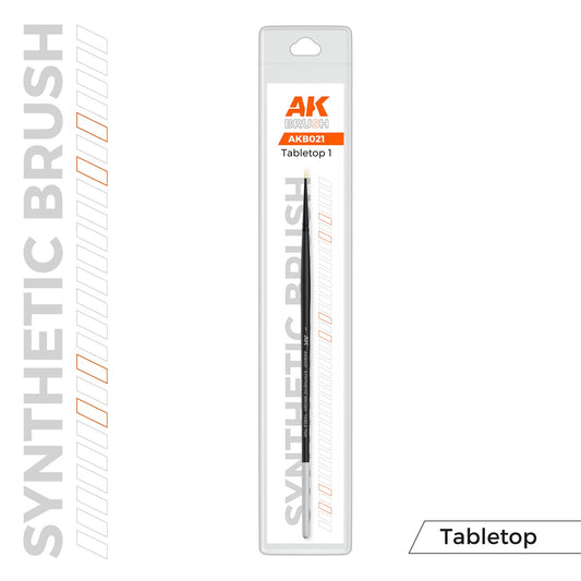 AK Interactive Synthetic Tabletop Brush 1 - AK-B021