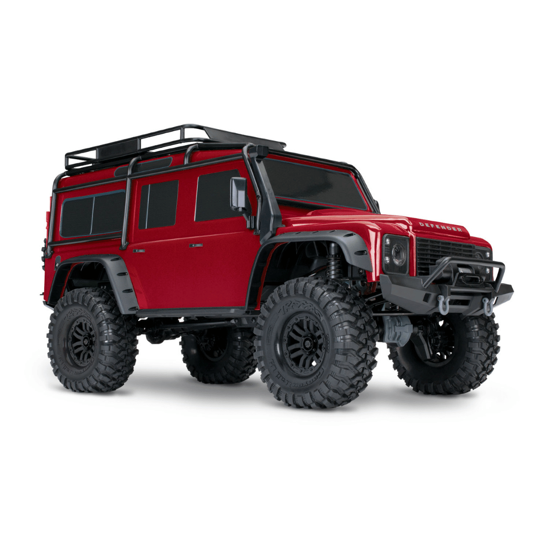 Traxxas TRX-4 1/10 Scale & Trail Rock Crawler w/Land Rover Defender Body w/XL-5 ESC & TQi 2.4GHz Radio - Assorted Colours TRA82256-4