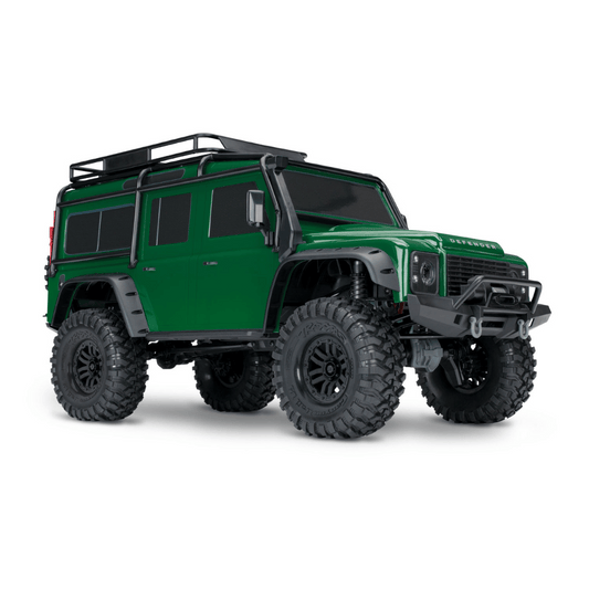 Traxxas TRX-4 1/10 Scale & Trail Rock Crawler w/Land Rover Defender Body w/XL-5 ESC & TQi 2.4GHz Radio - Assorted Colours TRA82256-4