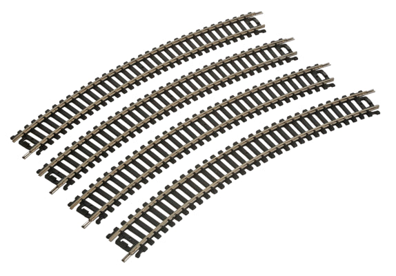 Life-Like Products 18" Radius Curve 4-Pack #3000
