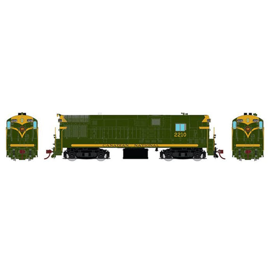 Rapido 044526 HO H16-44 (DC/DCC/Sound): CNR - Green Scheme: #2206